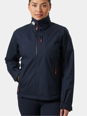Helly Hansen Women's Crew Midlayer Jacket Navy Size M NWT